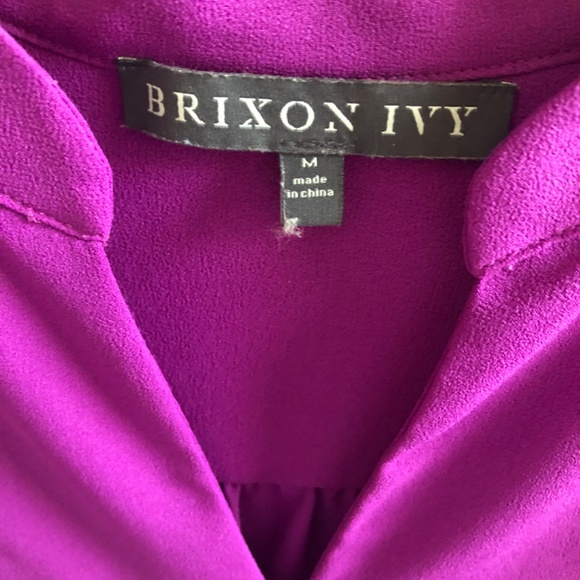 Brixon Ivy Purple tunic medium plus bonus - Picture 2 of 3
